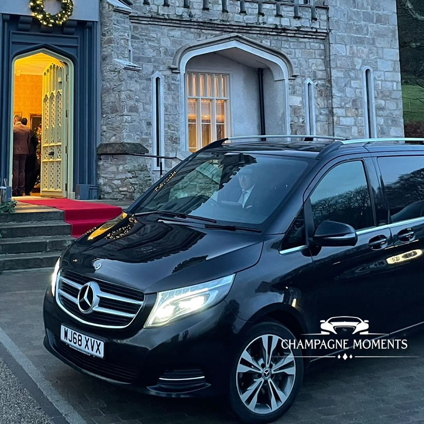 Mercedes wedding people carrier