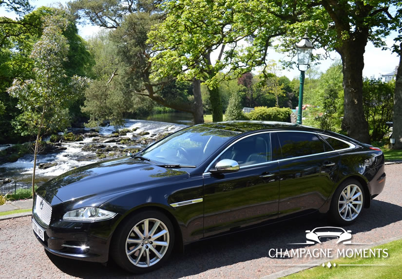 XJ Jaguar wedding car