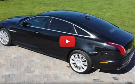 Jaguar wedding car video