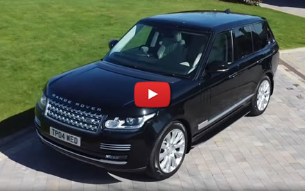 Range Rover wedding car video