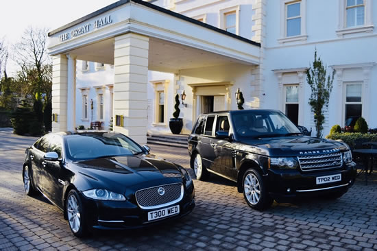 Modern wedding cars
